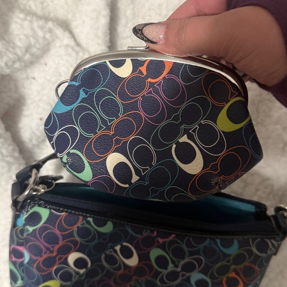 Coach Multicolor Patterned Women's Bag Set - Picture 5 of 6